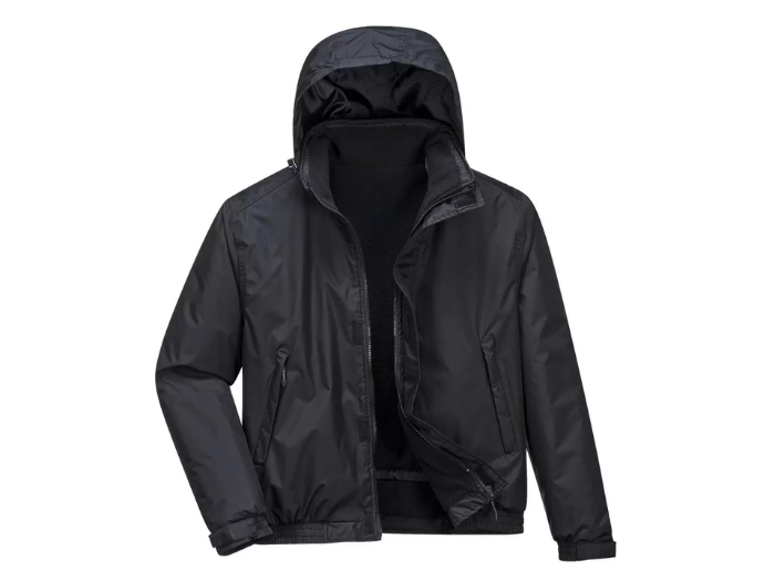 Wholesale Bomber Jacket Workwear Black B2B Waterproof Workwear Jacket