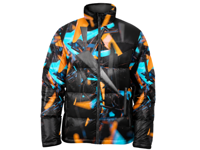 Custom Sublimated Eider Down Puffer Jacket B2B