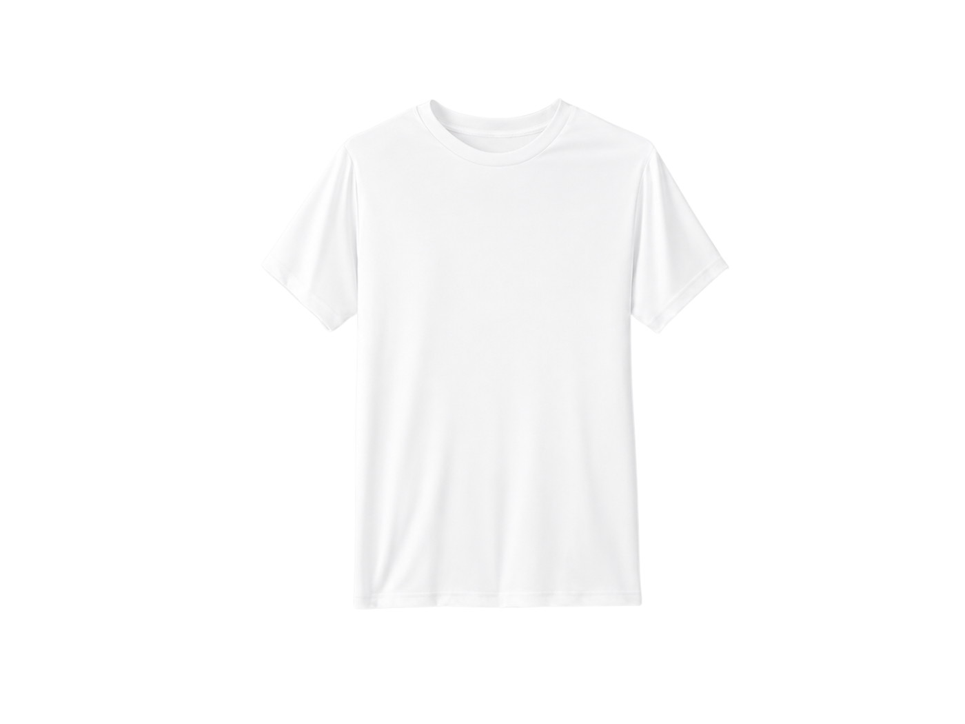 School Short Sleeve Performance Tee White | B2B Low MOQ Wholesale