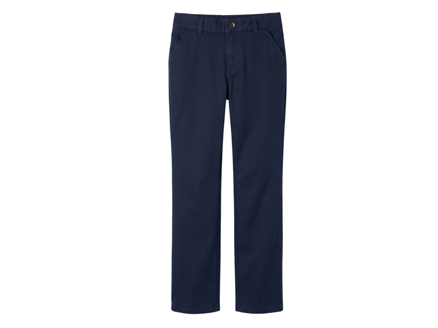 Boys’ Pull-On Straight Fit School Uniform Pant Navy Blue | B2B Low MOQ Wholesale