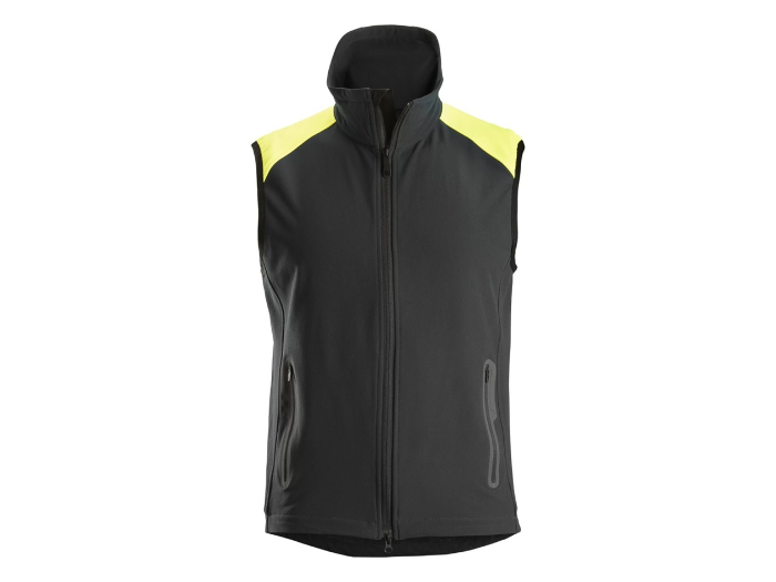 Workwear Neon Vest – Black and Yellow | B2B Low MOQ Manufacturer
