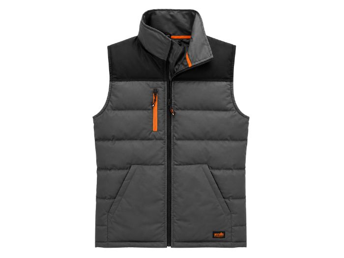 Workwear Body Warmer – Charcoal | B2B Low MOQ Manufacturer
