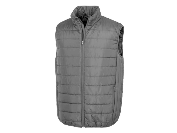 Recycled Workwear Body Warmer – Grey | B2B Low MOQ Manufacturer