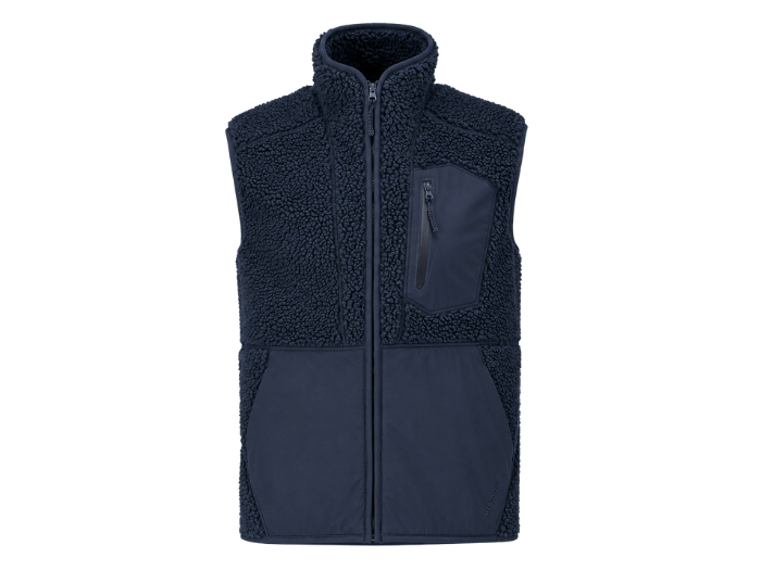 Workwear Pile Gilet with Zipper | B2B Low MOQ Workwear Manufacturer