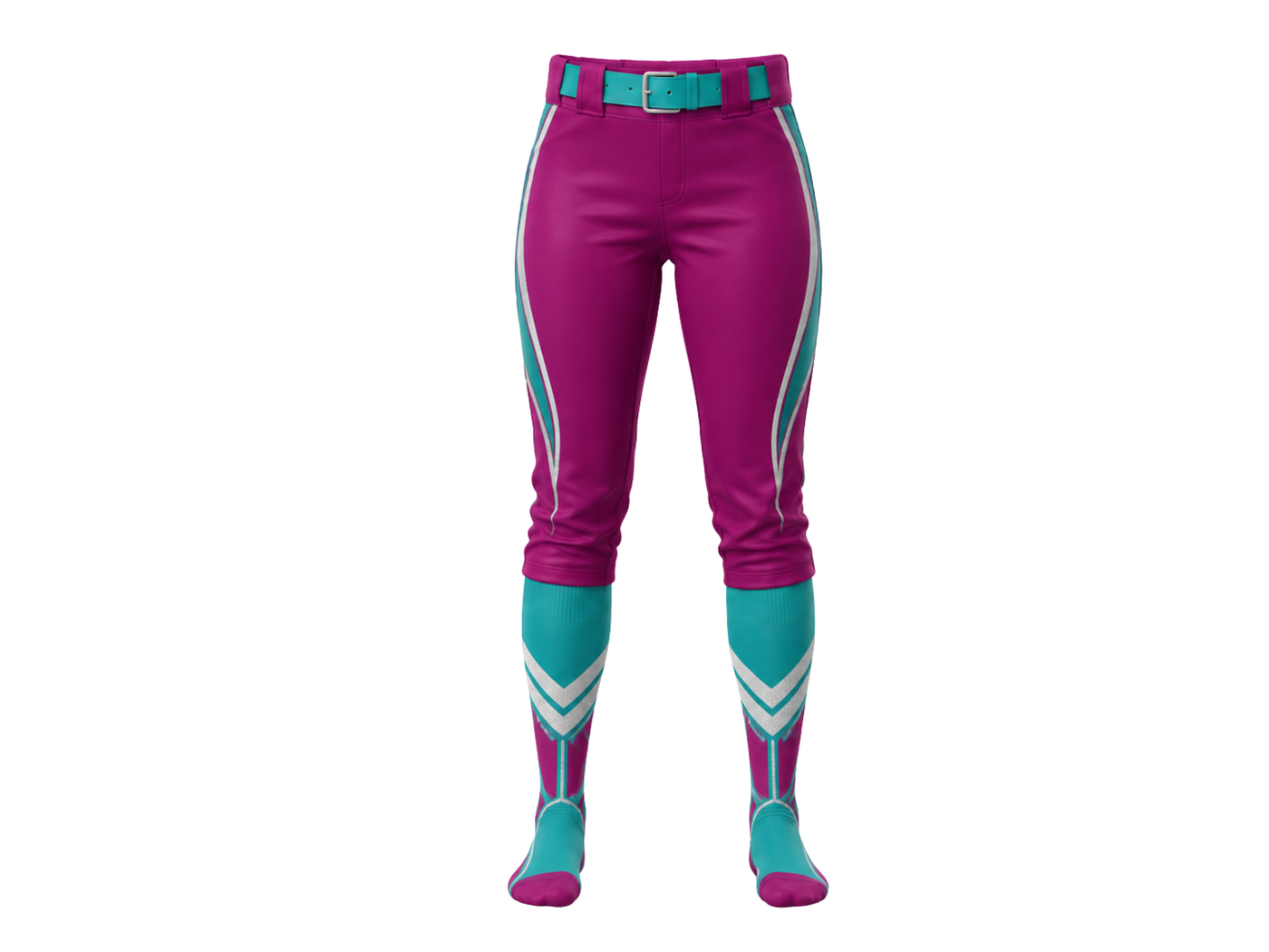 Pink Softball Pants – Wholesale Bulk Team Pajama, Low MOQ, B2B Performance Apparel