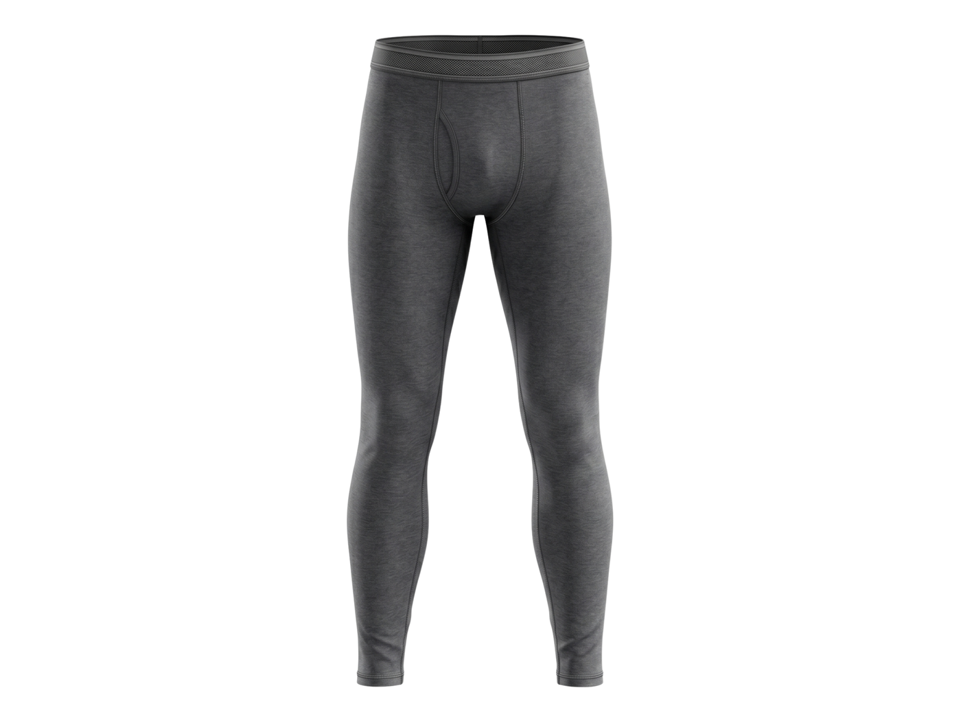 Custom Ski Wear Winter Base Layer Pants Grey B2B