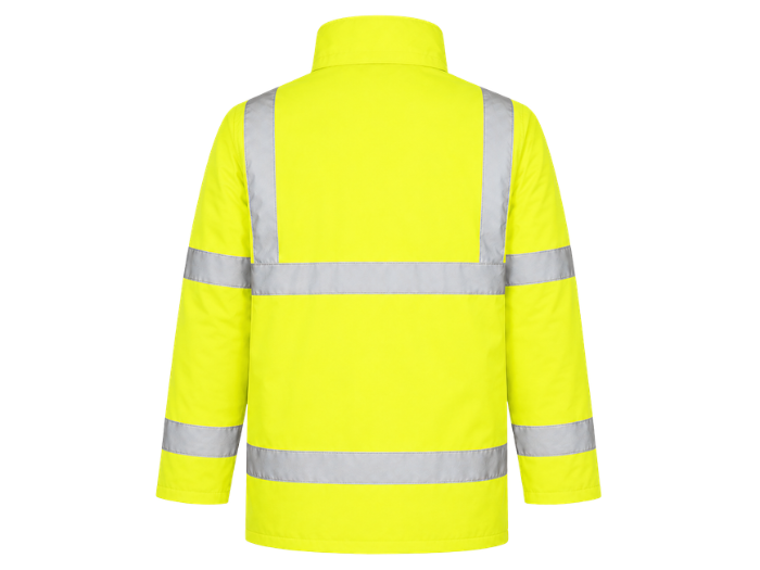 Safety Jacket B2B Low MOQ Construction Workwear Fluorescent Yellow