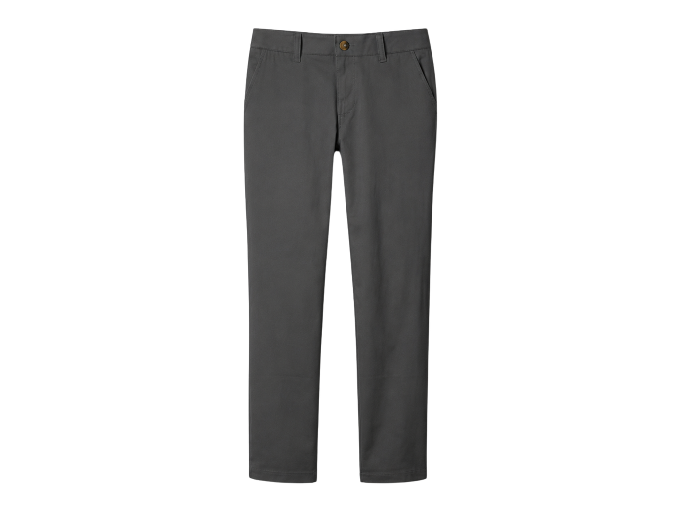 Straight Fit School Uniform Pant Charcoal Grey | B2B Low MOQ Wholesale