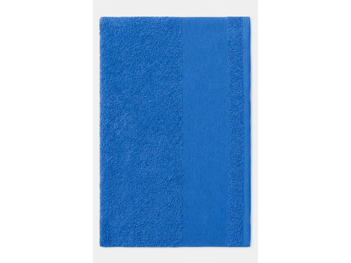 Hairdressing Cotton Hand Towel Blue B2B Salon Workwear Supplier