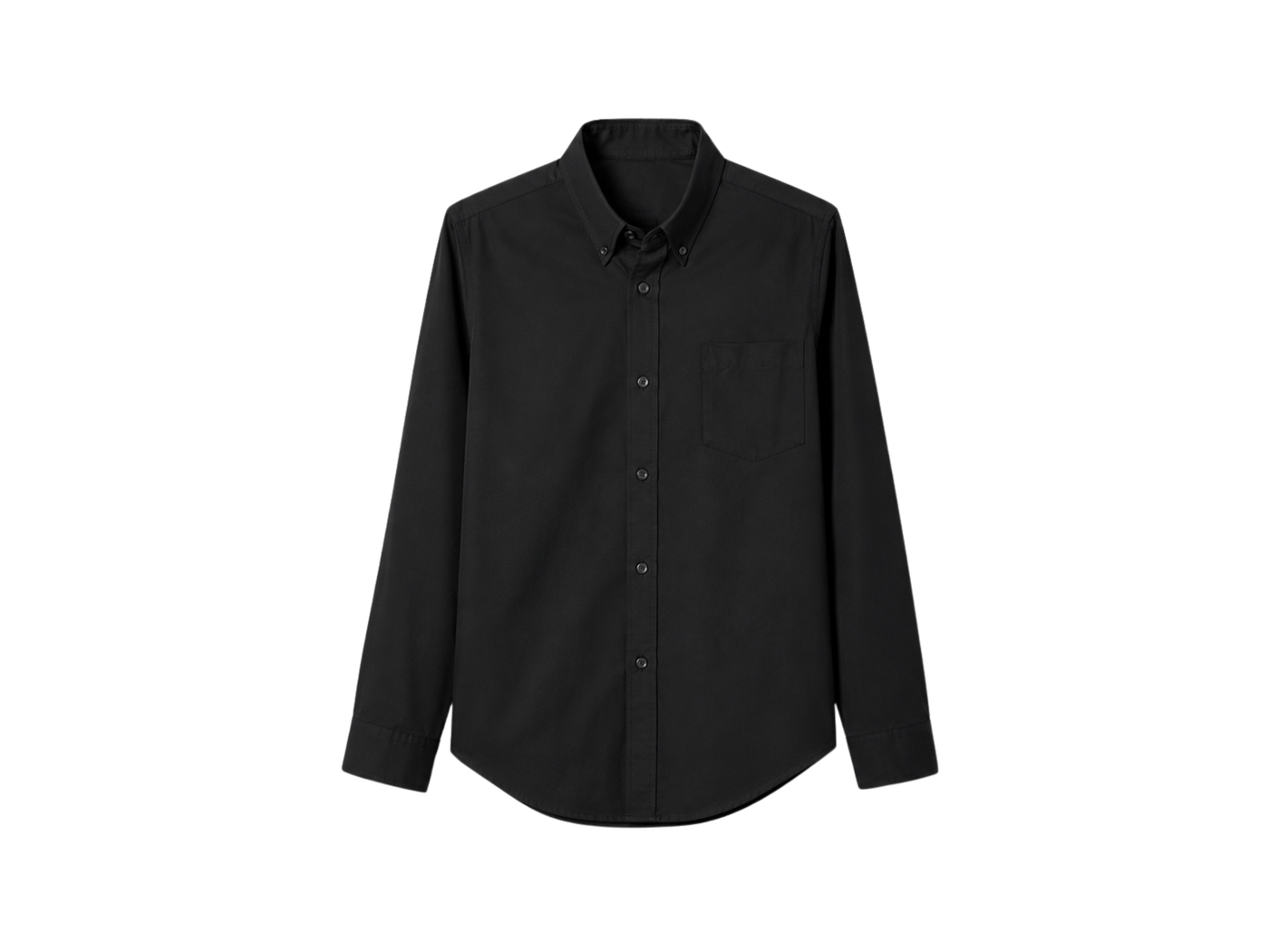 School Adaptive Long Sleeve Shirt Black | B2B Low MOQ Wholesale