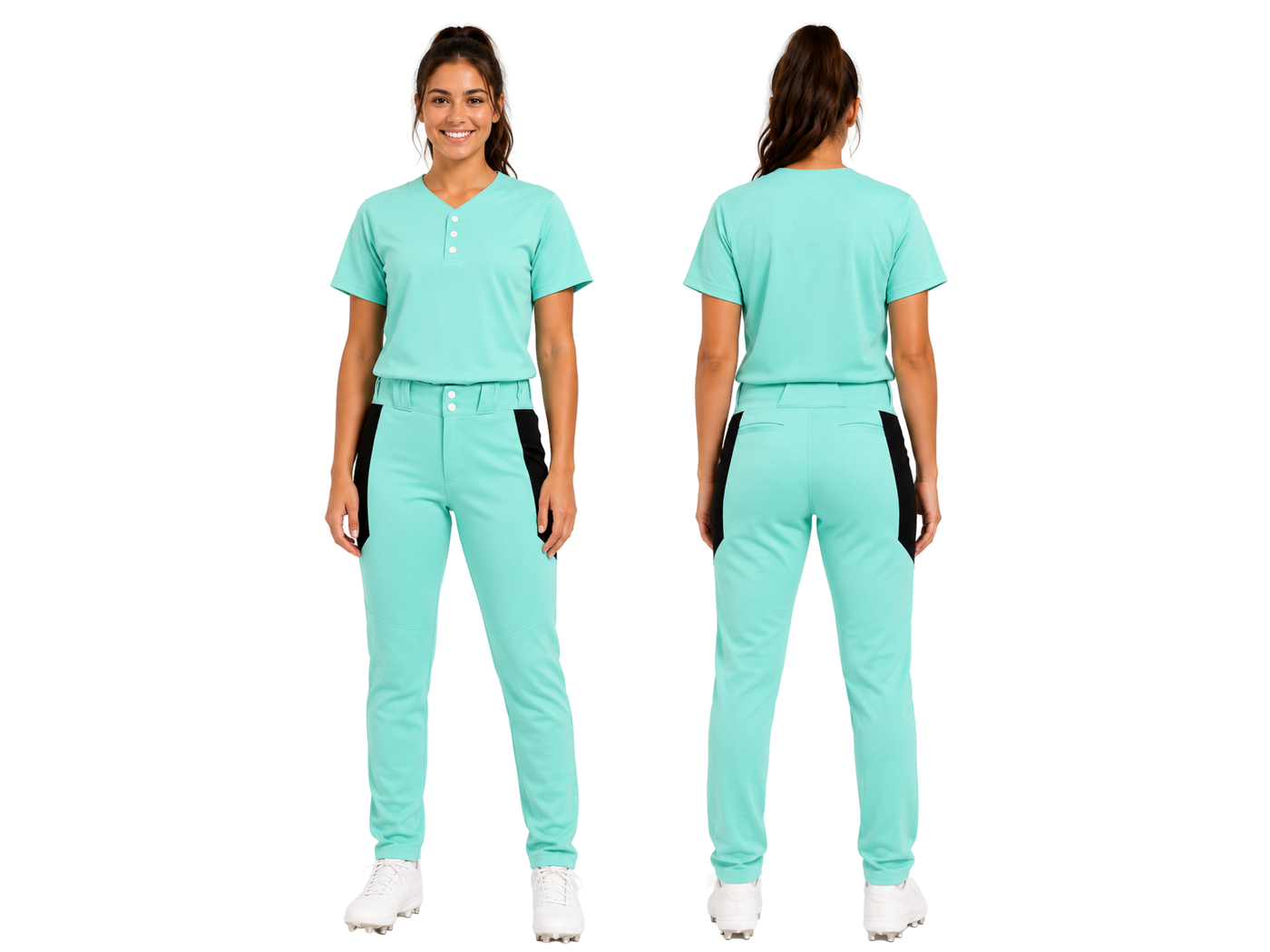 Custom Women's Softball Uniforms Wholesale In-House Bulk Team Apparel Set