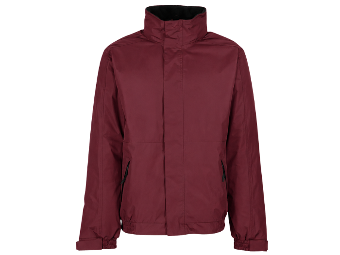 Waterproof Insulated Jacket Burgundy B2B Low MOQ Custom Work Jacket Manufacturer