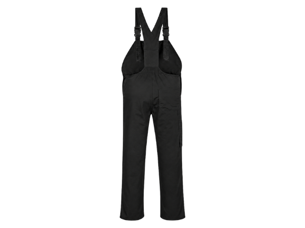 Window Cleaner Bib and Brace - Black | B2B Low MOQ Custom Workwear Manufacturer