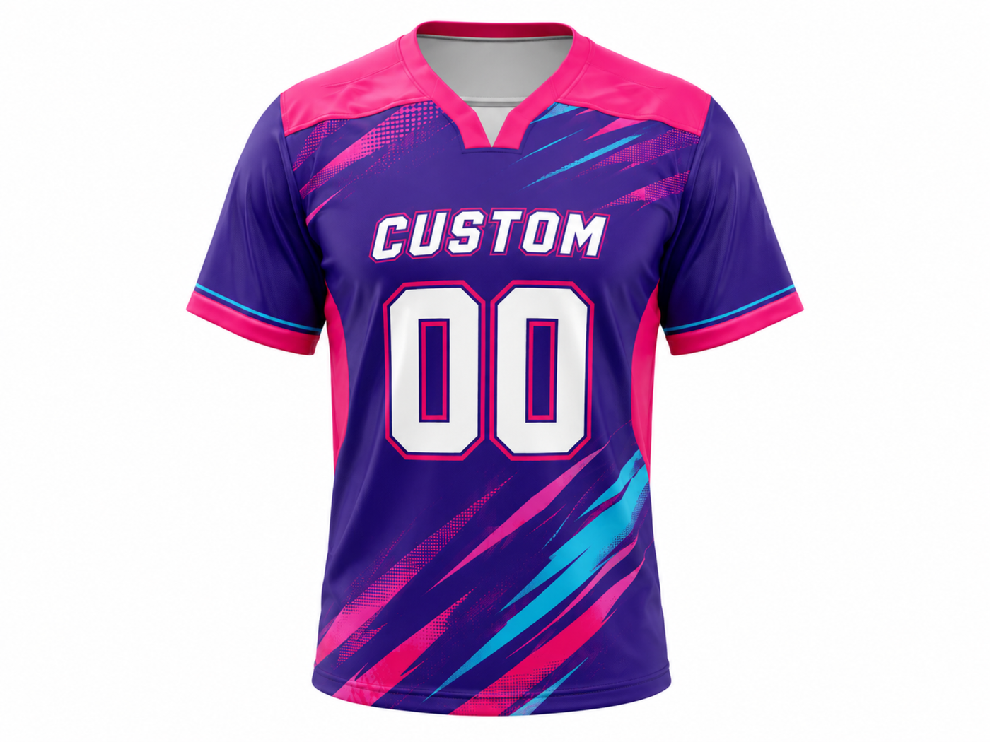 Custom Lacrosse Practice Jersey – Navy Pink Abstract Wholesale Team Shirt