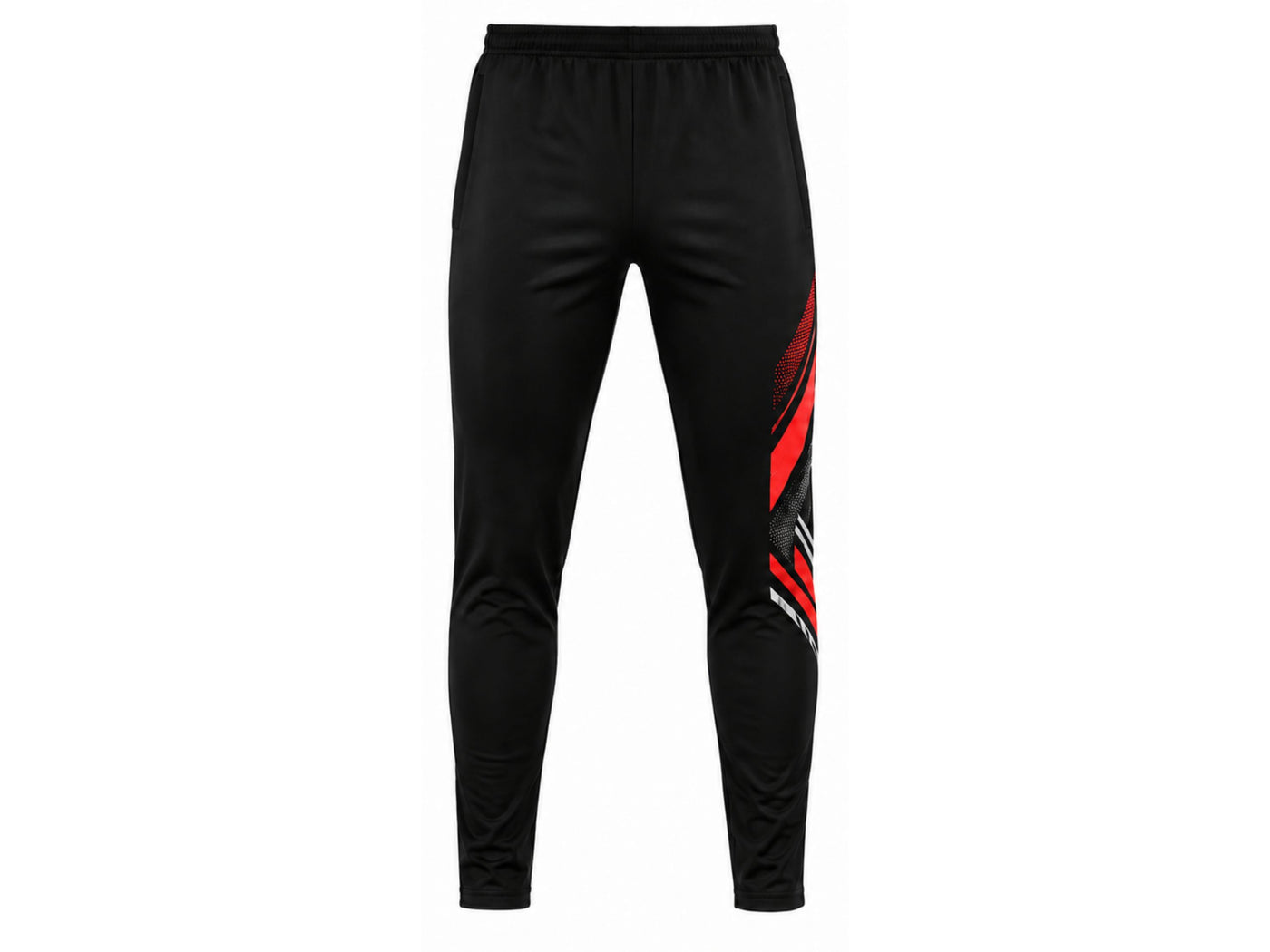 Custom Black Cricket Trouser – Sublimated Slim Fit Team Pants for Bulk Orders