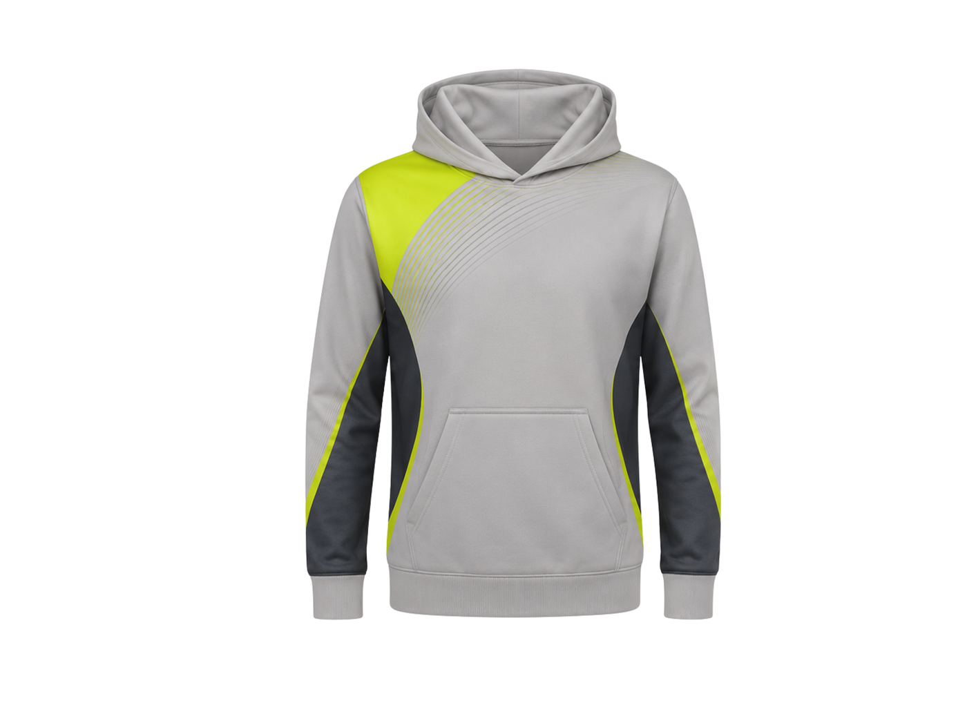 Custom Grey Lime Darts Hoodie – Wholesale Club Teamwear