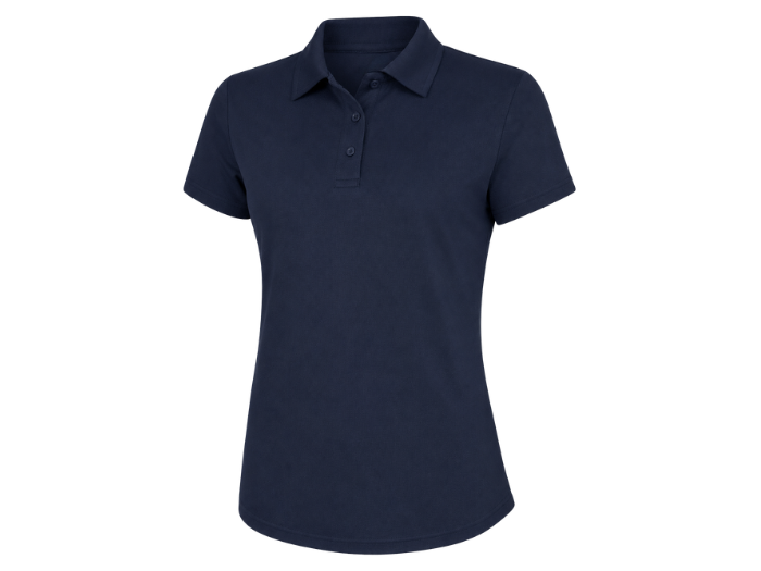 Wholesale Women’s Hairdressing Polo Shirt Navy Custom Workwear