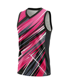 Custom Pink Black Sublimated Basketball Jersey | Wholesale Basketball Jersey Manufacturer