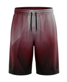 Custom Gray Burgundy Gradient Sublimated Basketball Shorts | Wholesale Basketball Shorts Manufacturer