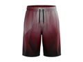 Custom Gray Burgundy Gradient Sublimated Basketball Shorts | Wholesale Basketball Shorts Manufacturer
