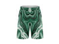 Custom Green Marble Sublimated Basketball Shorts | Wholesale Basketball Shorts Manufacturer