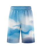 Custom Sky Blue Cloud Sublimated Basketball Shorts | Wholesale Basketball Shorts Manufacturer