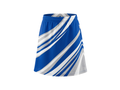 Basketball Skort – Custom Sublimated Royal Blue White Stripe Design | Wholesale Manufacturer