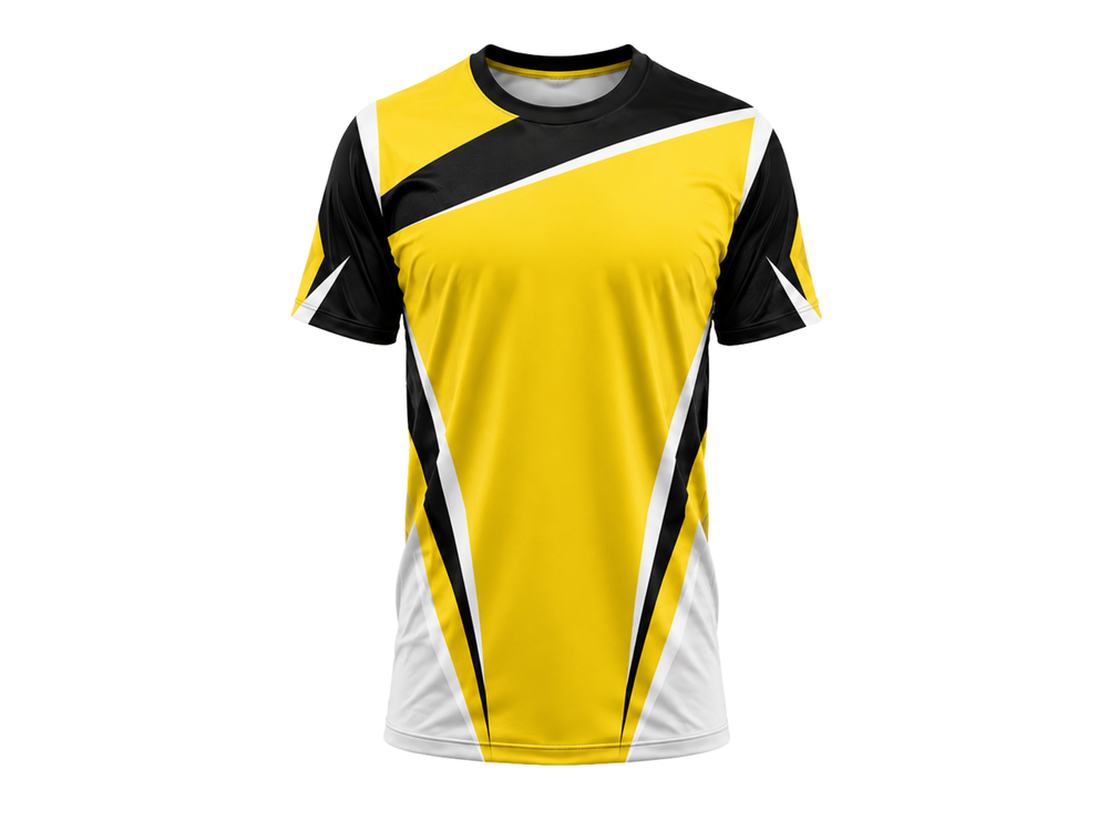 Jersey Yellow Chase Tag Team B2B Wholesale Competitive Tag Shirt front design preview