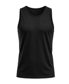 Custom Sleeveless Parkour Practice Top – Black Sublimated Chase Tag Training Wear