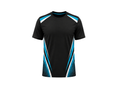 Custom Bowling Fan T-Shirt – Black Teal White Sublimated Lifestyle Apparel