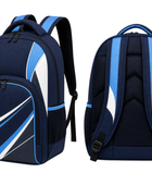 Custom Bowling Backpack – Blue White Sublimated Bowling Gear Bag | Wholesale