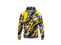 Wholesale Basketball Hoodie – Yellow Navy Lightning Sublimated Pullover Teamwear