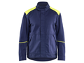 Welding Work Jacket for B2B Workwear Supply – Low MOQ Insulated Reflective Jacket in Navy Blue