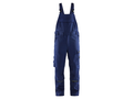 Welding Bib Trousers for B2B Workwear Supply – Low MOQ Reflective Knee Pad Overalls in Navy Blue