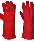 Welders Gauntlet for B2B Bulk Orders – Low MOQ Extended Work Glove in Red