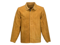 Welding Jacket for Low MOQ Bulk  Protective Workwear Jacket in Tan Brown
