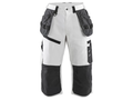 Painter Trousers with Stretch B2B Low MOQ Tool Pocket Uniform White & Black Workwear
