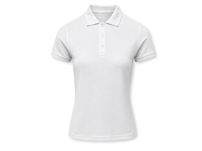 Polo Shirt B2B Low MOQ Quick-Dry Uniform Top White Workwear front design preview