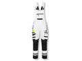 Work Bib and Brace B2B Low MOQ Stretch Pocket Overalls White & Black Workwear
