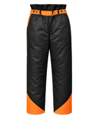 Chainsaw Protective Trousers – Low MOQ B2B Forestry Workwear in Black & Orange