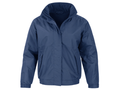 Security Workwear Jacket – Low MOQ B2B Waterproof Outerwear in Navy Blue