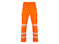 Fluorescent Orange Workwear Cargo Trousers – Wholesale Reflective Uniform Trousers with Cargo Pockets