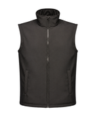 Mechanic Soft Shell Bodywarmer Black for Wholesale Workwear | Low MOQ & Customization
