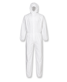 Mechanic Hooded Coverall – Low MOQ B2B Full-Body Workwear Suit in White