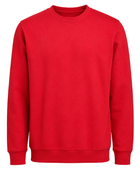 Mechanic Classic Sweatshirt – Low MOQ B2B Crew Neck Workwear Pullover in Red