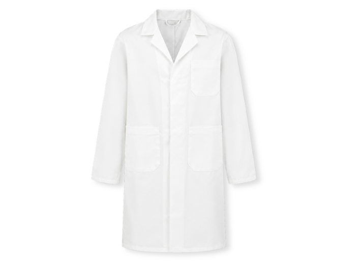 CHILD'S WAREHOUSE COAT - White  B2B Low MOQ Custom Workwear Manufacturer front design preview