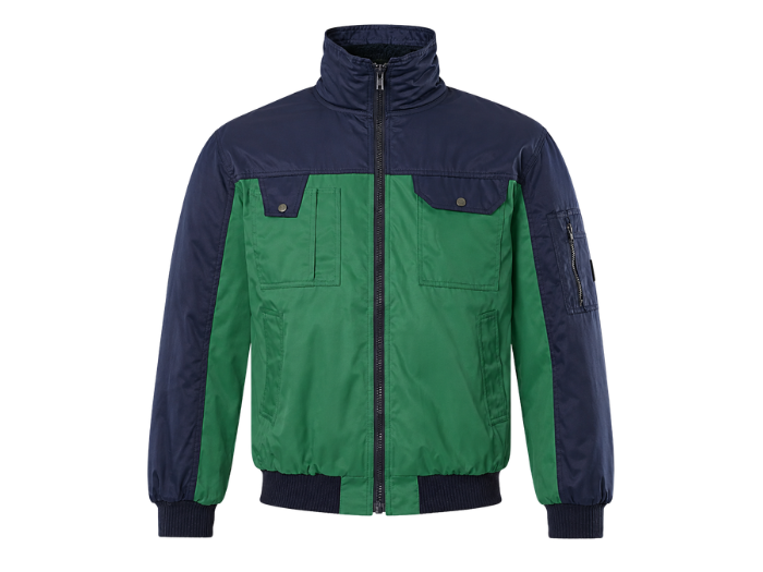 Bomber Pilot Jacket B2B Low MOQ Custom Workwear Jacket Manufacturer front design preview