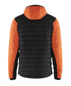 B2B Softshell Hybrid Jacket Black/Orange Low MOQ Workwear Jacket