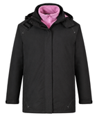 B2B Women's Jacket Black Workwear Jacket Low MOQ