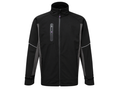 Custom Softshell Jacket Black B2B Workwear Waterproof Jacket